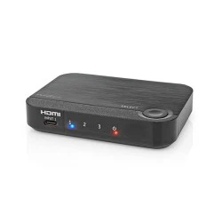 Μετατροπέας / Switch USB-C και 2x HDMI σε HDMI με δυνατότητα σύνδεσης πολλών συσκευών