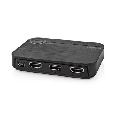 Μετατροπέας / Switch USB-C και 2x HDMI σε HDMI με δυνατότητα σύνδεσης πολλών συσκευών