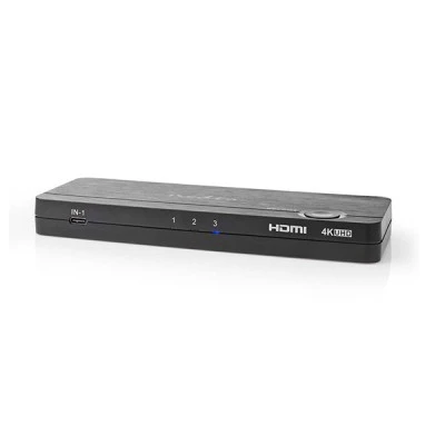 Μετατροπέας / Switch από 2xHDMI + 1xUSB - C θηλυκό + 2xUSB - A θηλυκό σε 1xHDMI + 2xUSB - A θηλυκό
