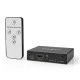 HDMI Switch 3 θυρών ανθρακί μεταλλικής κατασκευής με υποστήριξη 8K @ 60Hz και led ενδείξεις λειτουργίας HDMI Switch 3 θυρών ανθρακί μεταλλικής κατασκευής με υποστήριξη 8K @ 60Hz και led ενδείξεις λειτουργίας