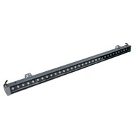 Προβολέας LED επιμήκης γραφίτης 100cm 36W δέσμης 10° μπλε φως στεγανός IP65