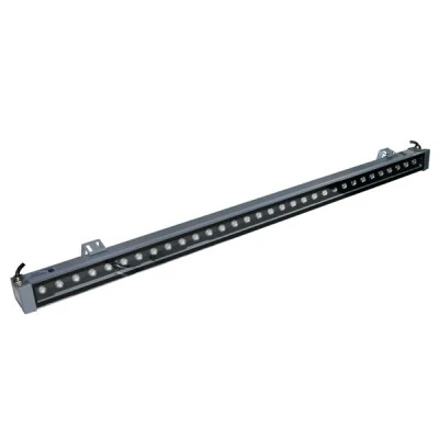 Προβολέας LED επιμήκης γραφίτης 100cm 36W δέσμης 10° μπλε φως στεγανός IP65 Προβολέας LED επιμήκης γραφίτης 100cm 36W δέσμης 10° μπλε φως στεγανός IP65
