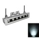 Προβολέας LED ισχύος επιμήκης 30cm 6W 10° δέσμη σε ψυχρό χρώμα φωτός  6300K στεγανός IP65 