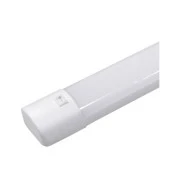 Φωτιστικό LED κουζίνας/λουτρού 30cm σε λευκό χρώμα με διακόπτη 9W χρώμα φωτός λευκό 4000k στεγανό IP44