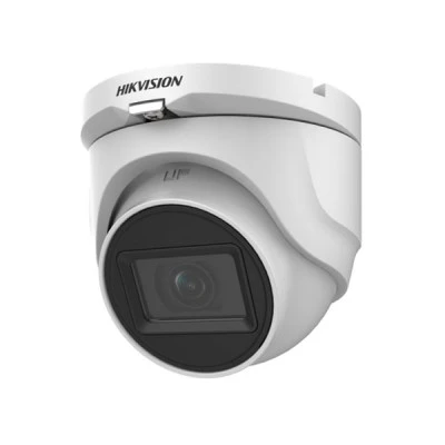 Κάμερα οροφής 4 σε 1 5MP DS-2CE76H0T-ITMF 2.8mm Hikvision προηγμένης τεχνολογίας υπερύθρων με απόσταση 30m