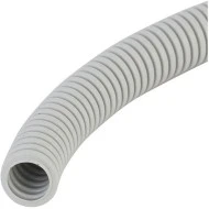 Domo spiral μεσαίου τύπου 750Ν Φ16 U-PVC για ηλεκτρολογικές εγκαταστάσεις με προστασία UV σε γκρι χρώμα