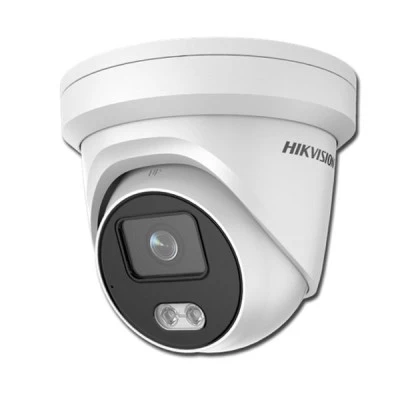 ColorVu IP κάμερα οροφής 4MP με ήχο DS-2CD2347G2-LU 2.8mm Hikvision εξωτερικού χώρου IP67