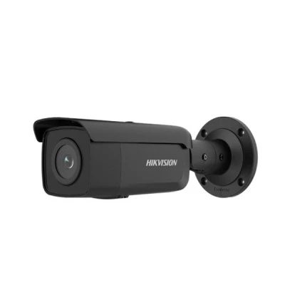 AcuSense Bullet IP κάμερα 4MP Hikvision DS-2CD2T46G2-2I 2.8mm σε μαύρο χρώμα IP67 εξωτερικού χώρου 