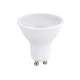 Λάμπα led smd GU10 3W 230V AC ντιμαριζόμενη 4000k ενδιάμεσο  λευκό φως δέσμης 100° 265 lumen Ø50mm