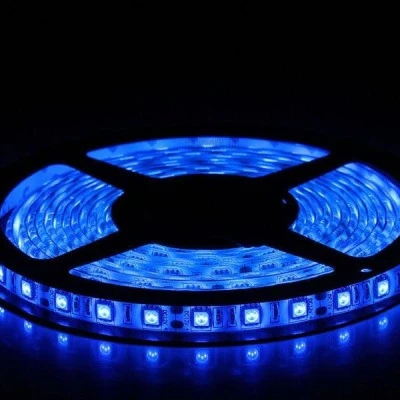Led ταινία 5m 9.6W/m 12VDC 8mm μπλε φως IP65 στεγανή αυτοκόλλητη κατάλληλη για εξωτερικό χώρο Led ταινία 5m 9.6W/m 12VDC 8mm μπλε φως IP65 στεγανή αυτοκόλλητη κατάλληλη για εξωτερικό χώρο