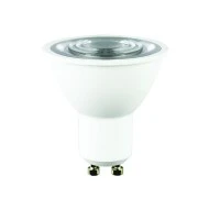 Λάμπα led GU10 5W 230V AC 3000k θερμό λευκό φως δέσμης 10° 480lm Ø50mm