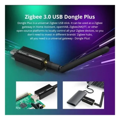 SONOFF ZBDongle-E - Zigbee Wireless 3.0 USB Dongle Plus - Universal Gateway ZHA & Zigbee2MQTT