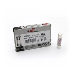 Φυσίγγιο κυλινδρικό υπερταχείας  10Α aR DF 10x38mm