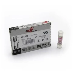 Φυσίγγιο κυλινδρικό υπερταχείας 12Α aR DF 10x38mm