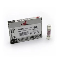Φυσίγγιο κυλινδρικό υπερταχείας 25Α aR DF 10x38mm