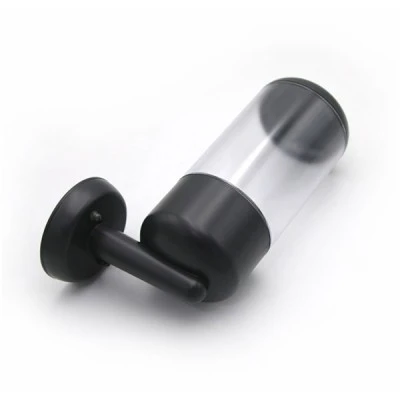 Φωτιστικό απλίκα pc κύλινδρος up γραφίτης Ø91mm h36cm με ντουί Ε27 εξωτερικού χώρου στεγανό IP44 Φωτιστικό απλίκα pc κύλινδρος up γραφίτης Ø91mm h36cm με ντουί Ε27 εξωτερικού χώρου στεγανό IP44