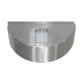 Led φωτιστικό επίτοιχο ημικύκλιο σατινέ 1.6W ψυχρό φως μονής κατεύθυνσης 20led 230V στεγανό 