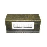 Led φωτιστικό επίτοιχο ορθογώνιο ρουστίκ 1.6W ψυχρό φως μονής κατεύθυνσης 24led 230V στεγανό IP54