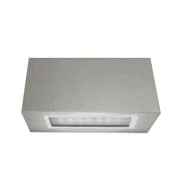 Led φωτιστικό επίτοιχο ορθογώνιο γκρι 3.3W ψυχρό φως διπλής κατεύθυνσης 40led 230V στεγανό IP54