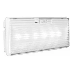 ΦΩΤΙΣΤΙΚΟ ΑΣΦΑΛΕΙΑΣ 12 LED 3W 40/85Lm 3h ΣΥΝΕΧΟΥΣ/ΜΗ ΣΥΝΕΧΟΥΣ ΛΕΙΤΟΥΡΓΙΑΣ GR-310/12L/180