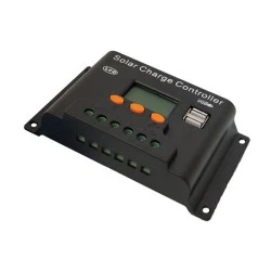 Ρυθμιστής φορτιστής PWM 12/24V 20A με δυνατότητα νυχτερινής λειτουργίας & χρονοδιακόπτη