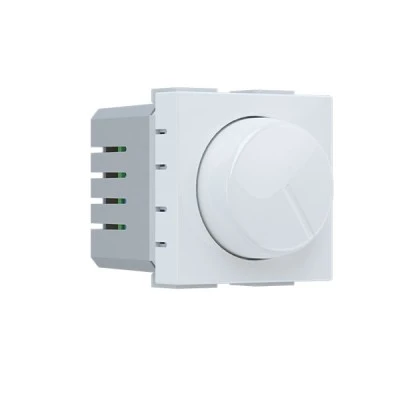 Διακόπτης MODYS περιστροφικός Α/Ρ DIMMER LED (7-110W) 2M 250VAC IP20 σε λευκό χρώμα 