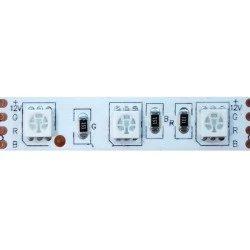 Ταινία LED μήκος  5m 14.4W/M 12V DC με χρώμα φωτός RGB NANO κατάλληλη για εξωτερικό χώρο IP65 