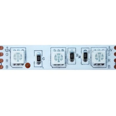 Ταινία LED μήκος  5m 14.4W/M 12V DC με χρώμα φωτός RGB NANO κατάλληλη για εξωτερικό χώρο IP65 