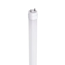 Λάμπα T8 G13 LED GLASS SMD 18W με μήκος 1.20m 230VAC 1850lm ψυχρό χρώμα φωτός  6000K 180° τροφοδοσία 2 άκρων