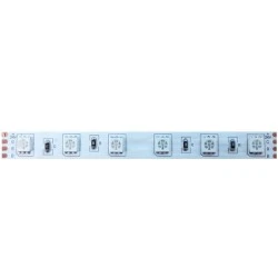 LED ταινία μήκους 5m 14.4W/M 24V DC σε χρώμα RGB κατάλληλη για εσωτερικό χώρο  IP20  με πλάτος 10mm