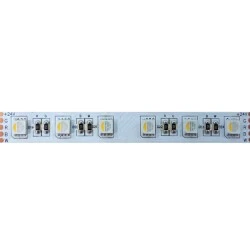 Ταινία LED ΝΑΝΟ μήκους 5m 17W/M 24V DC με χρώμα φωτός  RGBW-2700K & πλάτος 12mm IP65 κατάλληλη για εξωτερικό χώρο 