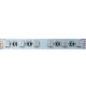 Ταινία  LED μήκους 5m 17W/M 24V DC με χρώμα φωτός RGBW & ουδέτερο λευκό 4000K  με πλάτος 12mm κατάλληλη για εσωτερικό χώρο