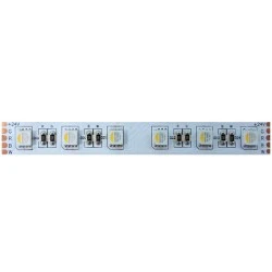 Tαινία LED ΝΑΝΟ μήκους 5M 17W/M 24V DC με χρώμα φωτός  RGBW-4000K & πλάτος 12mm κατάλληλη για εξωτερικό χώρο  IP65 