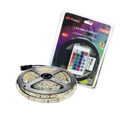LED ταινία SMD STRIP KIT με μήκος 3m IP65 RGB με ασύρματο κοντρόλ & 12V DC plug driver LED ταινία SMD STRIP KIT με μήκος 3m IP65 RGB με ασύρματο κοντρόλ & 12V DC plug driver