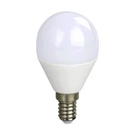 Λάμπα led σφαιρική Ε14 7W 230V 4000k ενδιάμεσο λευκό φως δέσμης 230° 710 lumen ντιμαριζόμενη