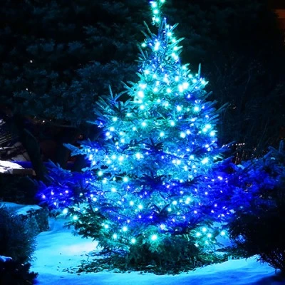 300 LED λαμπάκια σε σειρά ανά 5cm 6W με μπλε χρώμα φωτός μήκος 15m διάφανο καλώδιο & 8 προγράμματα 300 LED λαμπάκια σε σειρά ανά 5cm 6W με μπλε χρώμα φωτός μήκος 15m διάφανο καλώδιο & 8 προγράμματα
