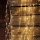 400 LED λαμπάκια κουρτίνα με θερμό λευκό χρώμα φωτός ασημί καλώδιο χαλκού & USB αντάπτορα με τηλεκοντρόλ 20 LEDx20 σειρές 400 LED λαμπάκια κουρτίνα με θερμό λευκό χρώμα φωτός ασημί καλώδιο χαλκού & USB αντάπτορα με τηλεκοντρόλ 20 LEDx20 σειρές