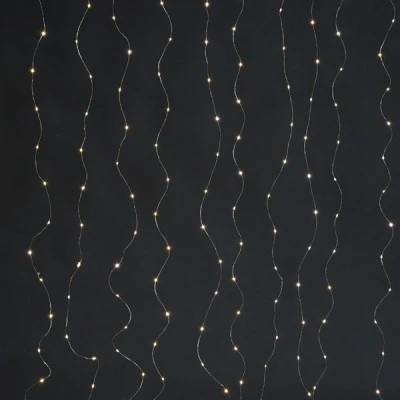 400 LED λαμπάκια κουρτίνα με θερμό λευκό χρώμα φωτός ασημί καλώδιο χαλκού & USB αντάπτορα με τηλεκοντρόλ 20 LEDx20 σειρές 400 LED λαμπάκια κουρτίνα με θερμό λευκό χρώμα φωτός ασημί καλώδιο χαλκού & USB αντάπτορα με τηλεκοντρόλ 20 LEDx20 σειρές