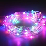 100 RGB LED SMART λαμπάκια σε σειρά 10m με USB REMOTE & APP IP44 3m καλώδιο τροφοδοσίας & διακόπτη ΟΝ/OFF 100 RGB LED SMART λαμπάκια σε σειρά 10m με USB REMOTE & APP IP44 3m καλώδιο τροφοδοσίας & διακόπτη ΟΝ/OFF