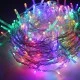 20 LED λαμπάκια σε σειρά με χρώμα φωτός RGB με λειτουργία FLASH IP20 με μήκος 190cm με διάφανο καλώδιο 20 LED λαμπάκια σε σειρά με χρώμα φωτός RGB με λειτουργία FLASH IP20 με μήκος 190cm με διάφανο καλώδιο