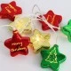 Διακοσμητικά λαμπάκια XMAS STAR με 10 LED θερμό χρώμα φωτός & μήκος 135cm 