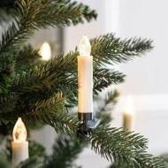 10 LED λευκά MINI CLIPS CANDLES με θερμό χρώμα φωτός με τηλεχειριστήριο IP20 σταθερή & ντιμαριζόμενη λειτουργία 10 LED λευκά MINI CLIPS CANDLES με θερμό χρώμα φωτός με τηλεχειριστήριο IP20 σταθερή & ντιμαριζόμενη λειτουργία