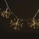  300 (15x20) MINI LED λαμπάκια σε θερμό χρώμα φωτός με ασημί καλώδιο χαλκού IP44 με σταθερή λειτουργία & μήκος 4.2m