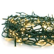 100 LED λαμπάκια 6W 5m σε σειρά ανά 5cm με θερμό χρώμα φωτός & επέκταση έως 6 σετ  IP44 5m 