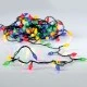 LED διακοσμητικά λαμπάκια PINE CONE LIGHTS με 100 φωτάκια πολύχρωμα & 8 λειτουργίες IP44  μήκος 7m 