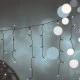 144 LED λαμπάκια βροχή 10,2W με ψυχρό χρώμα φωτός με δυνατότητα επέκτασης έως 10 σετ IP44 με διάσταση 300x60cm 144 LED λαμπάκια βροχή 10,2W με ψυχρό χρώμα φωτός με δυνατότητα επέκτασης έως 10 σετ IP44 με διάσταση 300x60cm