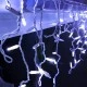 144 LED λαμπάκια βροχή σε ψυχρό χρώμα φωτός & λευκό καλώδιο με δυνατότητα επέκτασης έως 20 σετ IP65 300x60cm 144 LED λαμπάκια βροχή σε ψυχρό χρώμα φωτός & λευκό καλώδιο με δυνατότητα επέκτασης έως 20 σετ IP65 300x60cm