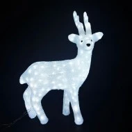 3D διακοσμητικός ακρυλικός τάρανδος με 150 LED ψυχρό χρώμα φωτός IP44 57,5x32x74,5cm 3D διακοσμητικός ακρυλικός τάρανδος με 150 LED ψυχρό χρώμα φωτός IP44 57,5x32x74,5cm
