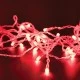 300 LED λαμπάκια σε σειρά ανά 5cm 2,5W σε κόκκινο χρώμα & 8 προγράμματα  με μήκος 3m & διάφανο καλώδιο