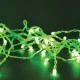 180 LED λαμπάκια σε σειρά ανά 5cm 3.3W με πράσινο χρώμα φωτός & 8 προγράμματα IP44 3m & διάφανο καλώδιο 